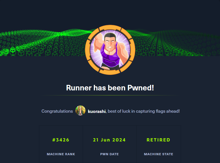 Runner pwned